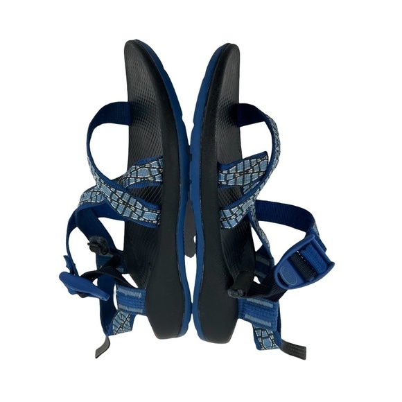 Chaco Blue Z1 Ecotread Strappy Sandals Size 4 Kid's - Picture 5 of 6